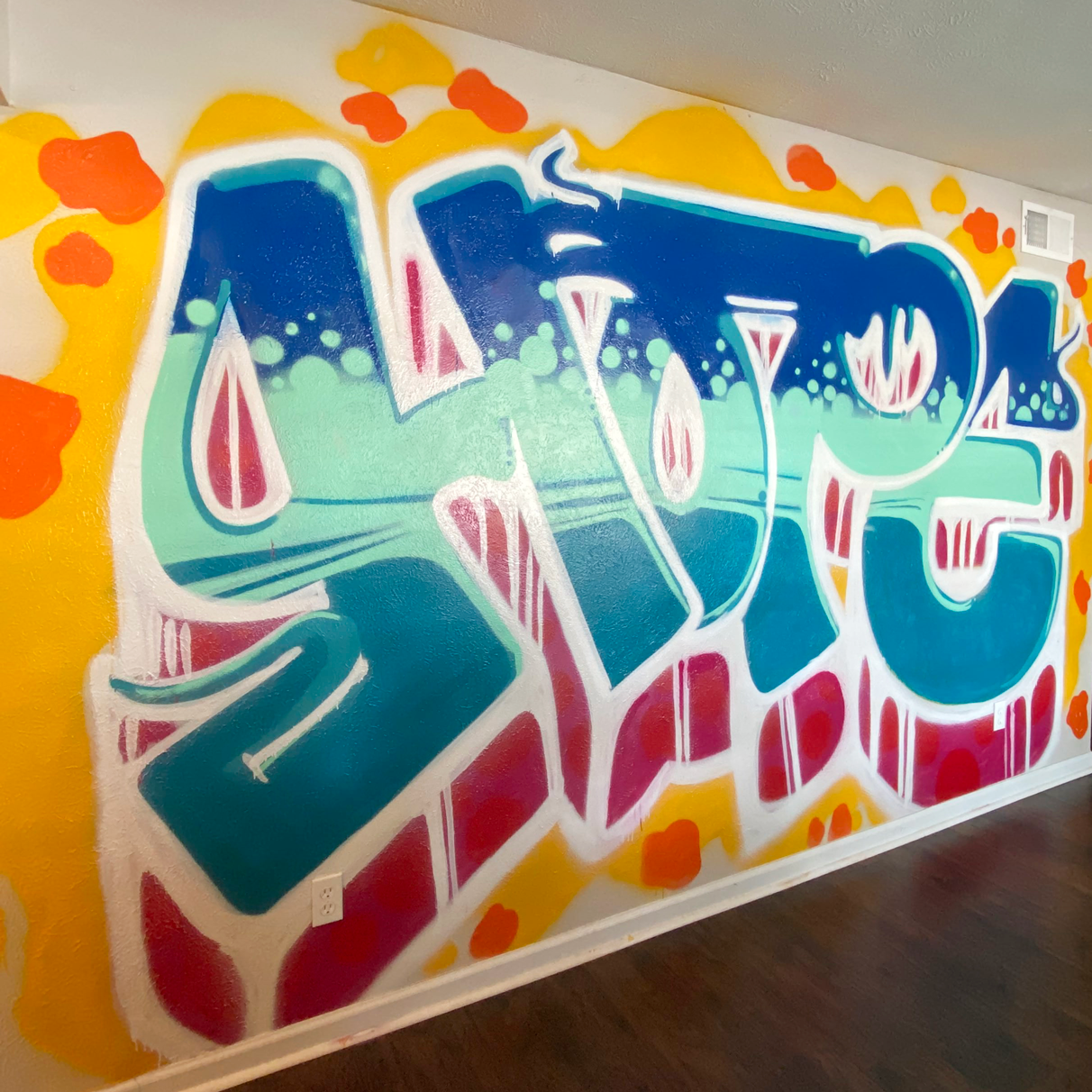 Hope Graffiti Mural
